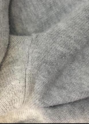 Tally weijl-серая удлинённая кофта-свитер с v-образным вырезом 🌷8 фото