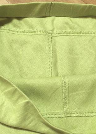 Льняная юбка миди marks&spenser годе2 фото
