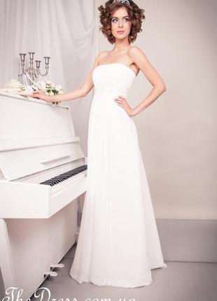 Свадебное платье в греческом стиле новое размер м! новое!!!3 фото