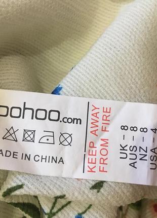 Нежная шифоновая блуза boohoo6 фото