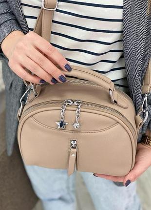 Сумка на длинной ручке cross-body сумочка трендовая и стильная кроссбоди2 фото