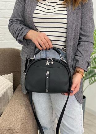 Сумка на длинной ручке cross-body сумочка трендовая и стильная кроссбоди8 фото