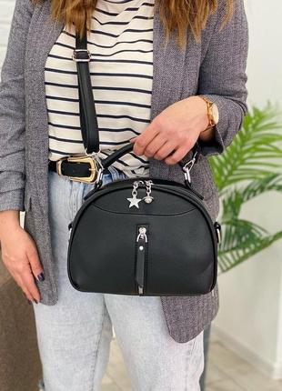 Сумка на длинной ручке cross-body сумочка трендовая и стильная кроссбоди8 фото