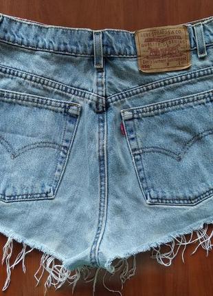 Шорты джинсовые levis 550 vintage1 фото