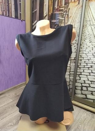 Женская блузка/кофта с баской look1 фото