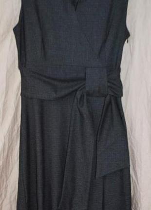 Ефектне плаття-сарафан, пояс бант з-м2 фото