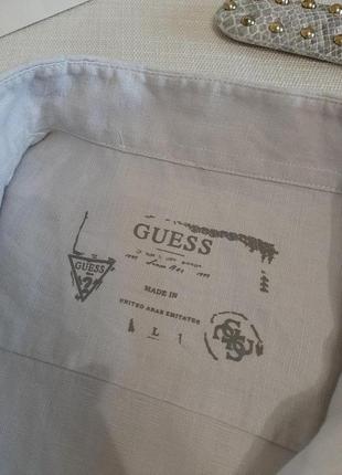 Льняная рубашка guess оригинал5 фото