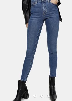 Джинсы topshop moto jamie skinny w25 l32 зауженные3 фото