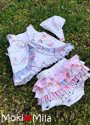 Комплект троечка розочки