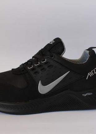 Кросівки чоловічі nike чорні / кросівки чоловічі чорні найк