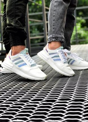 Adidas zx500 білі кросівки жіночі