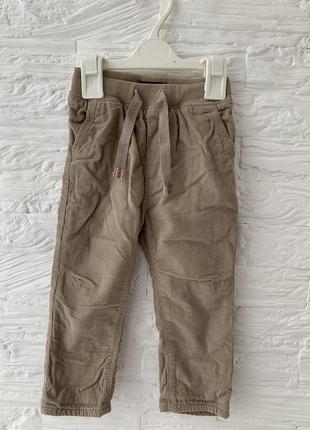 Вельветовые штанишки, размер 80