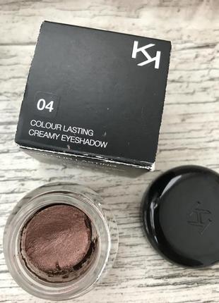 Стійкі кремові тіні для повік 04 colour lasting kiko milano