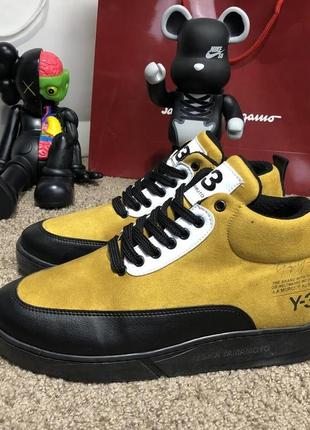 Adidas y-3 bashyo ii sneakers yellowblack