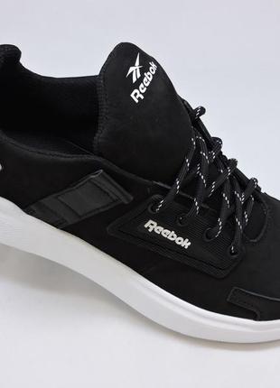 Чоловічі шкіряні кросівки, кеди reebok