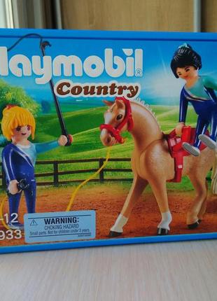 Playmobil country 6933 конструктор дитячий плеймобиль з фігуркою конячки дресирування