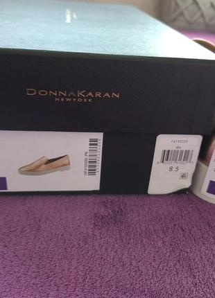 Слипоны, туфли donna karan.10 фото