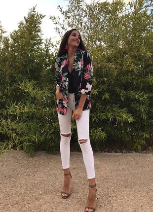 Белые джинсы джеггинсы zara