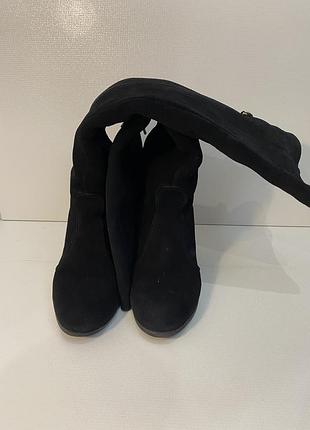 Зимние сапоги на каблуке