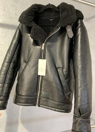Дублёнка zara