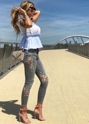 Джинсы zara