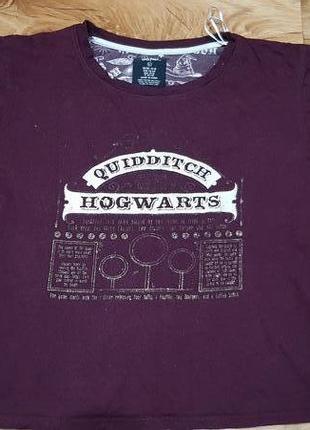 Футболка quidditch hogwarts размер l