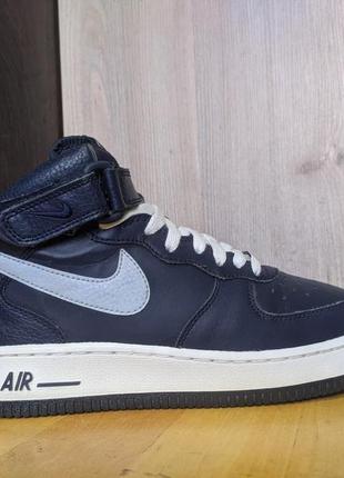 Кроссовки кожаные nike air force 1 mid4 фото