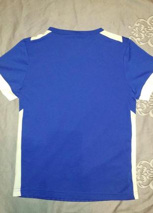 Тёмно-синяя футболка decathlon на мальчика2 фото