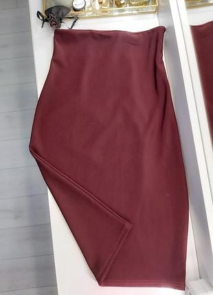 Юбка с завышенной талией