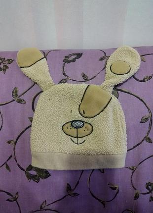 Шапочка флісова 6 - 12 місяців