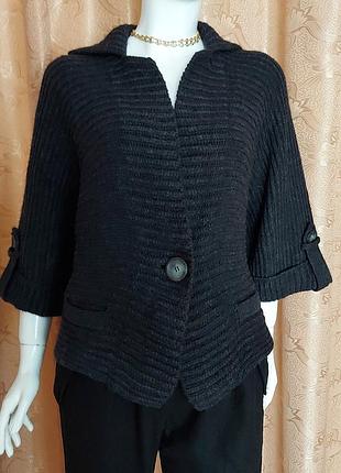 Marc cain кардиган накидка n5 наш 48-50 шерсть альпака
