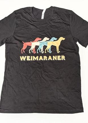 Weimaraner футболка с собакой охотничьей |для охоты