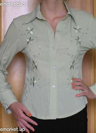 Нарядная классическая блузка1 фото