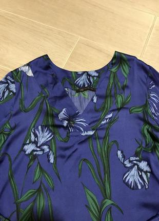 Квіткова блуза marks & spencer3 фото