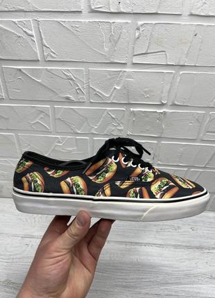 Мужские кеды vans бургер