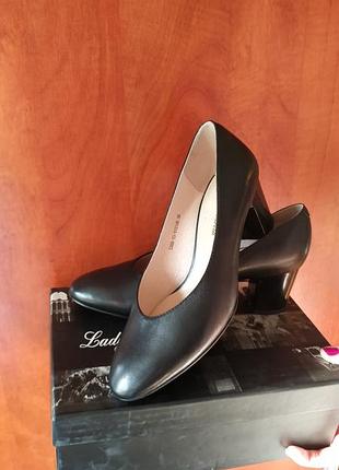 Туфли классика кожа