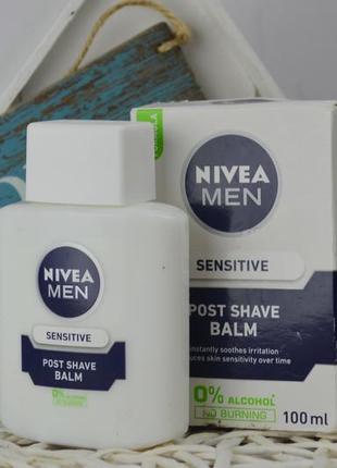 Заспокоюючий Бальзам після гоління для чутливої шкіри nivea for men active comfort3 фото