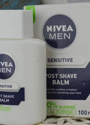 Заспокоюючий Бальзам після гоління для чутливої шкіри nivea for men active comfort4 фото