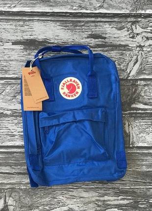 Рюкзак fjallraven kanken classic blue синій купити фьялравен канкен