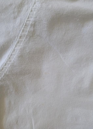 Летние белые удлинённые шорты бриджи с вышивкой5 фото