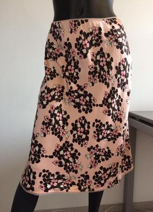 Шовкова спідниця benetton 12 (40)