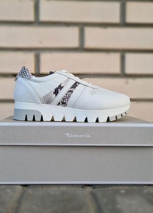 Кросівки tamaris оригінал. натуральна шкіра.