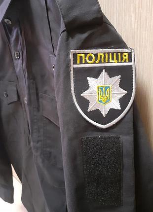Рубашка форменная  полицейская 3