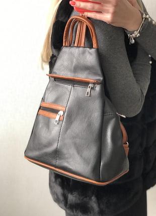 Рюкзак жіночий горизонтальний замок s01-0685