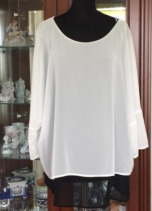 Шикарна нарядна блузка rinascimento р 52 ц 580 гр!