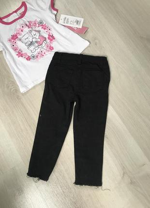 Набор для девочек футболка джинсы наборчик весна-лето🔥🔥🔥5 фото