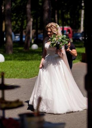 Продається невінчана весільна сукня від дизайнера оксана муха3 фото