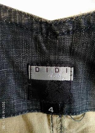 Сарафан, платье, лен, хлопок 7