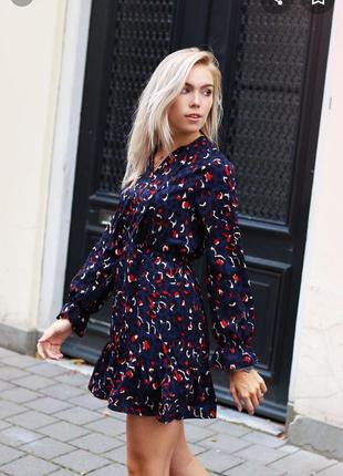 Шикарное платье в цветной принт  my jewellery