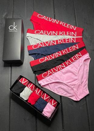 Подарочный набор слипов calvin klein - red collection1 фото